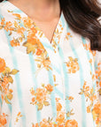 1 Piece Printed Lawn Shirt SUMMER-24