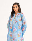 1 Piece Printed Lawn Shirt SUMMER-24