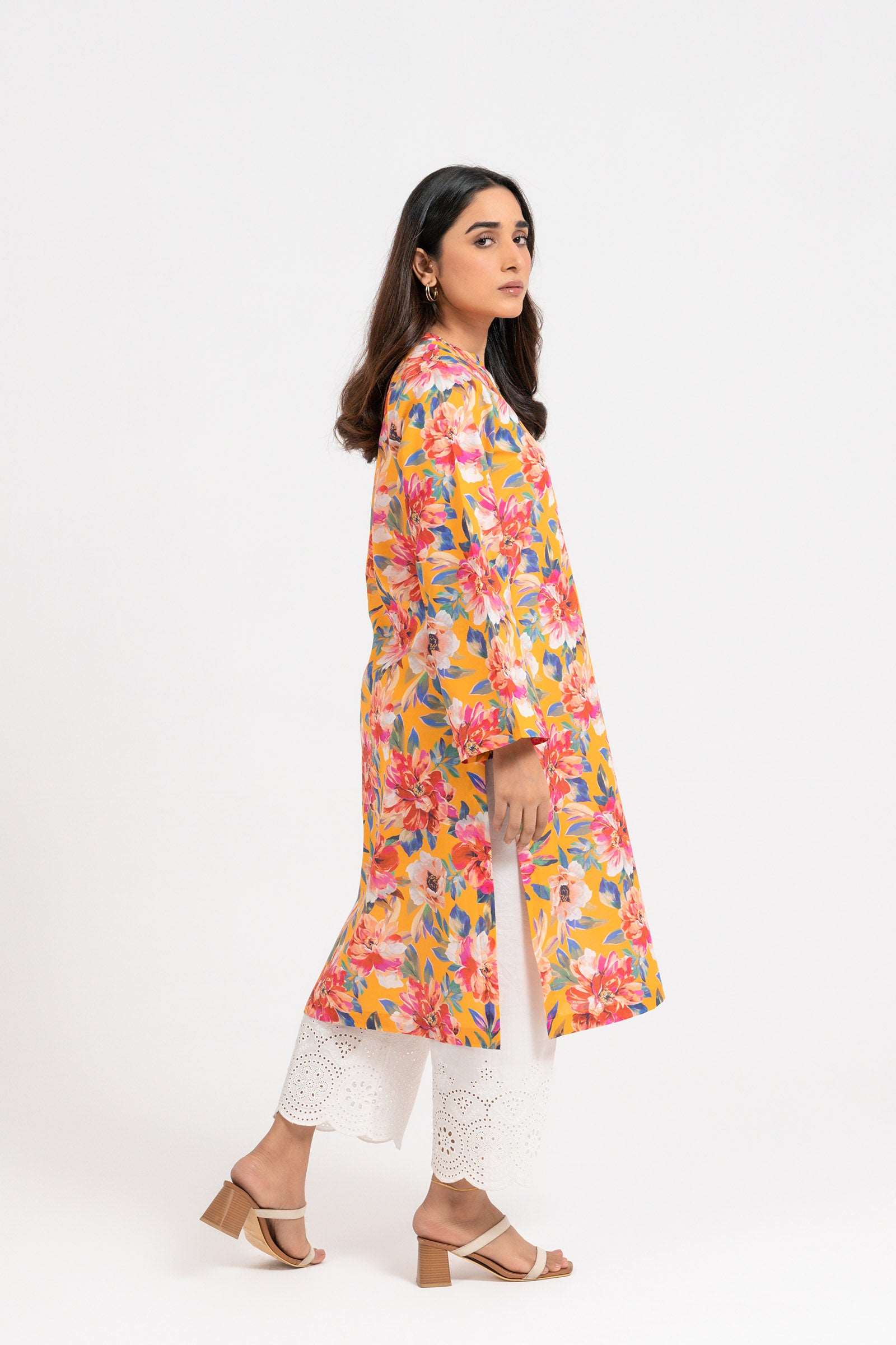 1 Piece Printed Lawn Shirt SUMMER-24