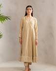 2 Piece Karandi Suit Beige