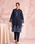 2 Piece Khaddar Suit Navy