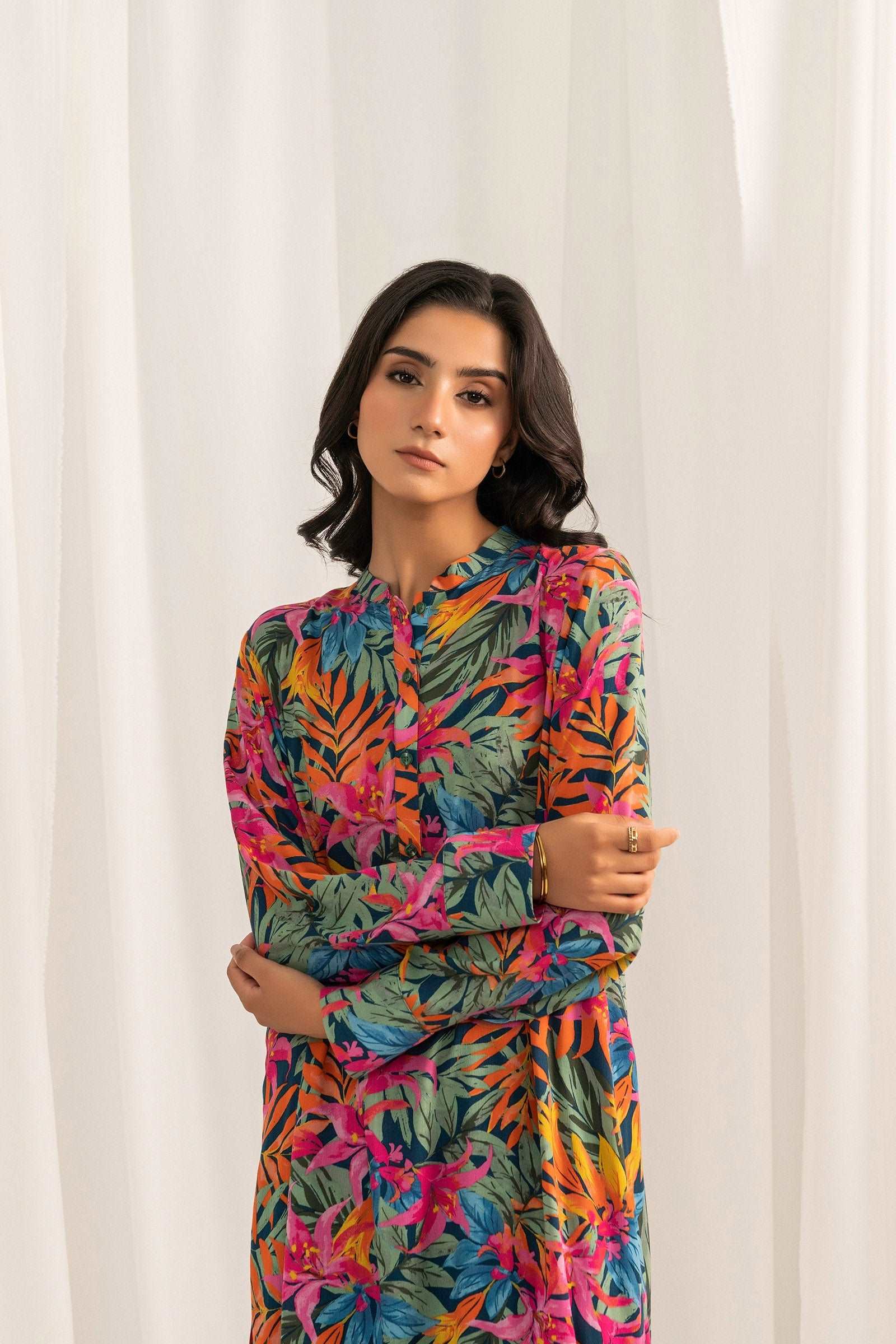 1 Piece Printed Viscose Shirt Beyond East Official