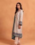 2 Piece Printed Lawn Voile Suit Beyond East Official