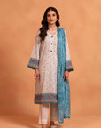 2 Piece Printed Lawn Voile Suit Beyond East Official