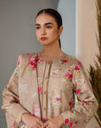 2 Piece Wood Ash Khaddar Suit Unstitched Winter-24