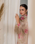 2 Piece Wood Ash Khaddar Suit Unstitched Winter-24