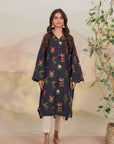 1 Piece Printed Khaddar Shirt Pret Winter-24