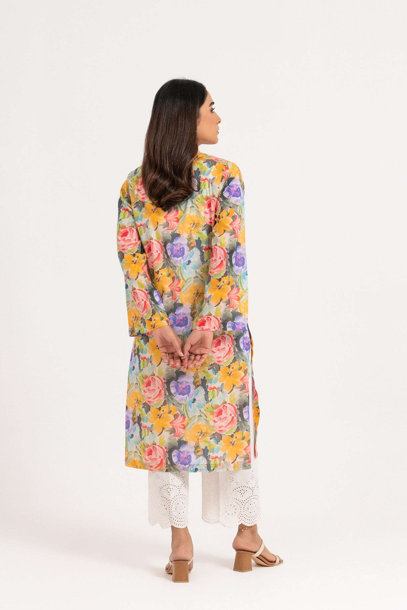 1 Piece Printed Lawn Shirt SUMMER-24