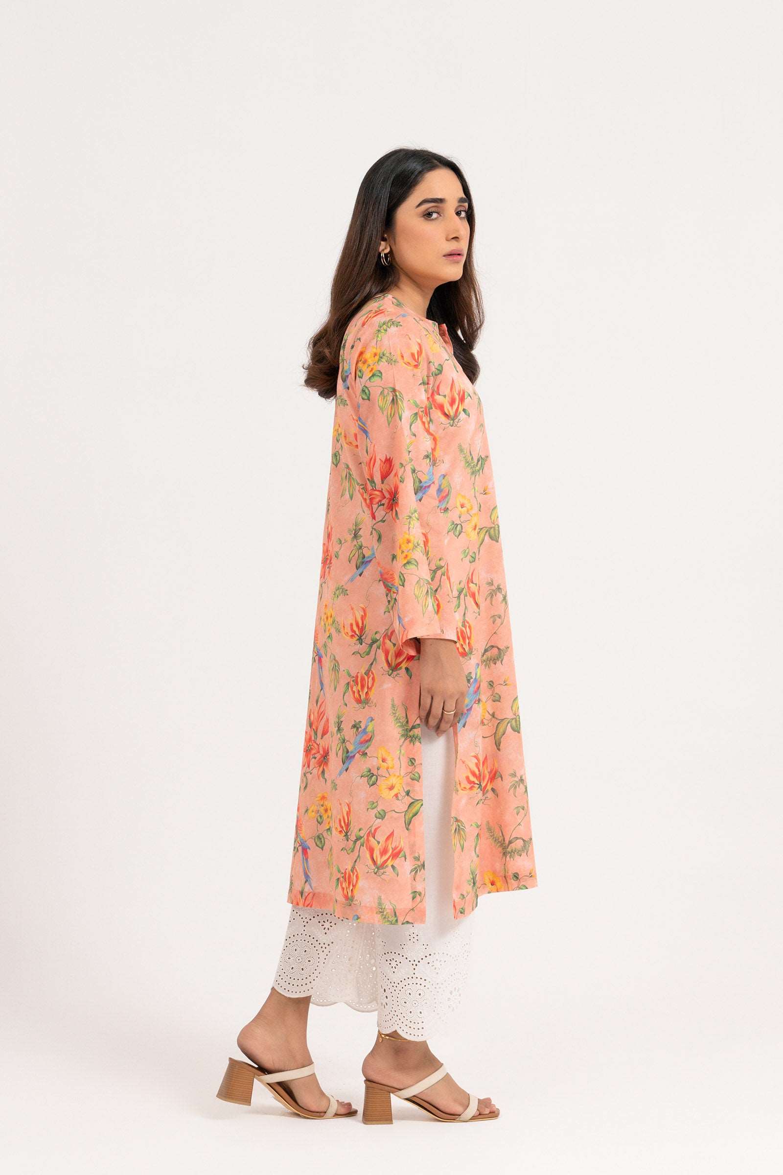 1 Piece Printed Lawn Shirt SUMMER-24