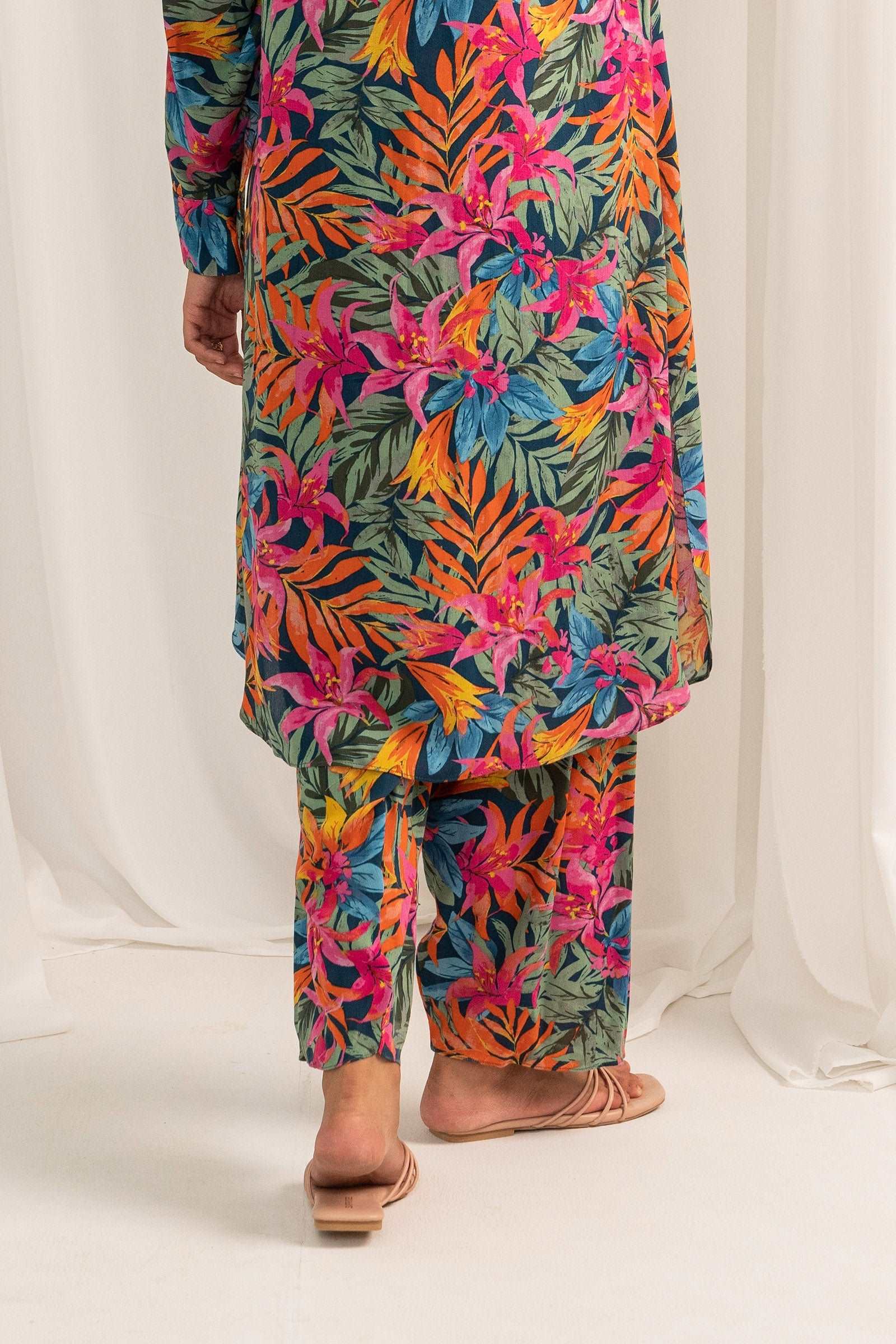 Printed Contemporary Shalwar Beyond East Official