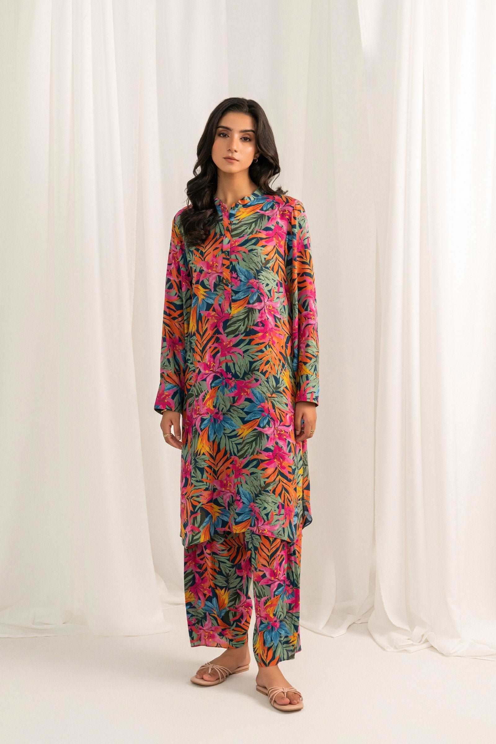 Printed Contemporary Shalwar Beyond East Official