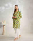 1 Piece Printed Khaddar Shirt Pret Winter-24