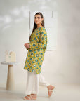 1 Piece Printed Khaddar Shirt Pret Winter-24