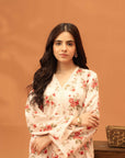 3 Piece Printed Khaddar Suit Unstitched Winter-24