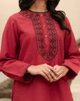 1 Piece Embroidered Khaddar Shirt