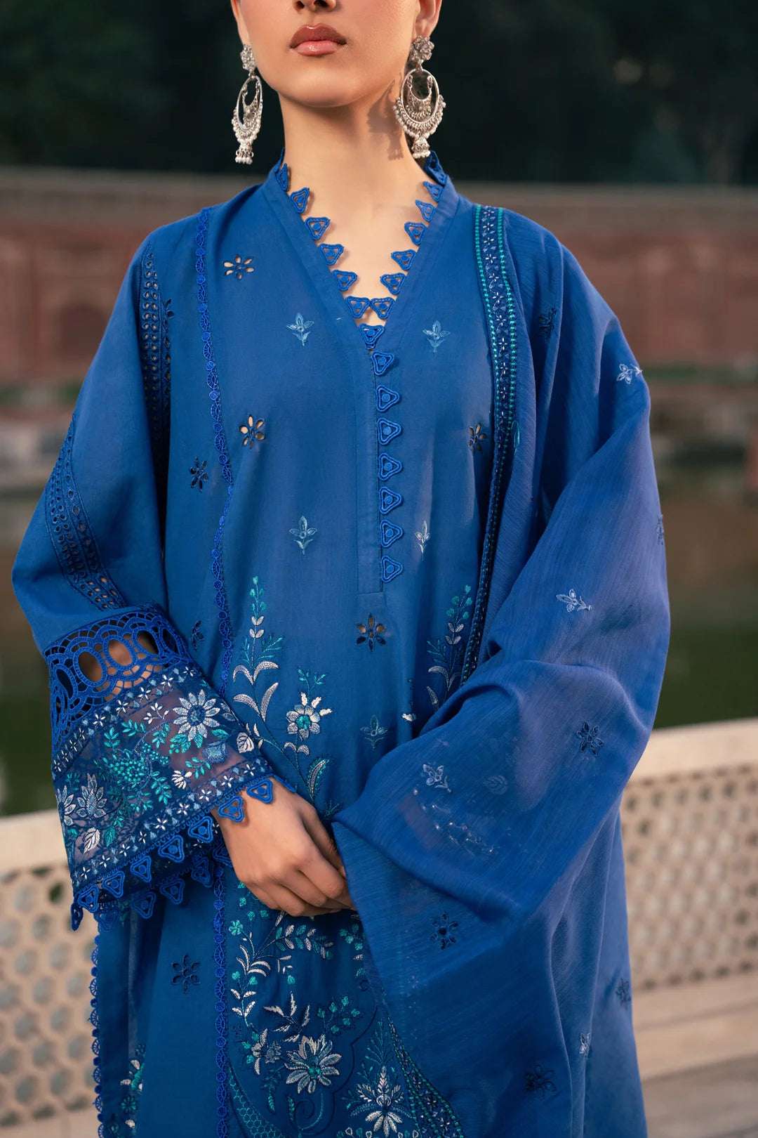 3 Piece Embroidered Lawn Suit