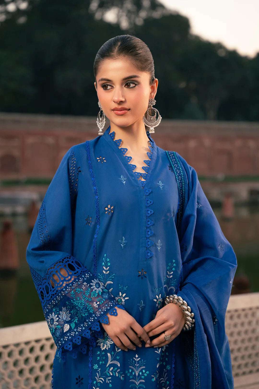 3 Piece Embroidered Lawn Suit