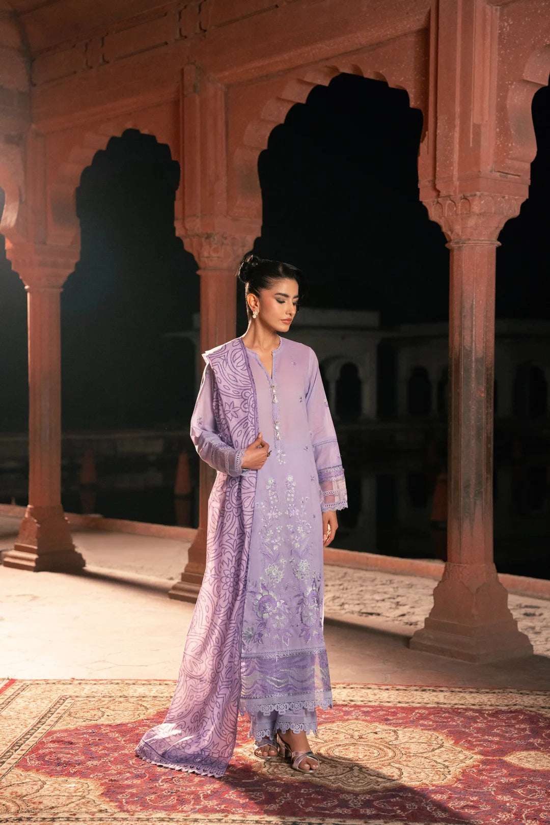 3 Piece Embroidered Lawn Suit