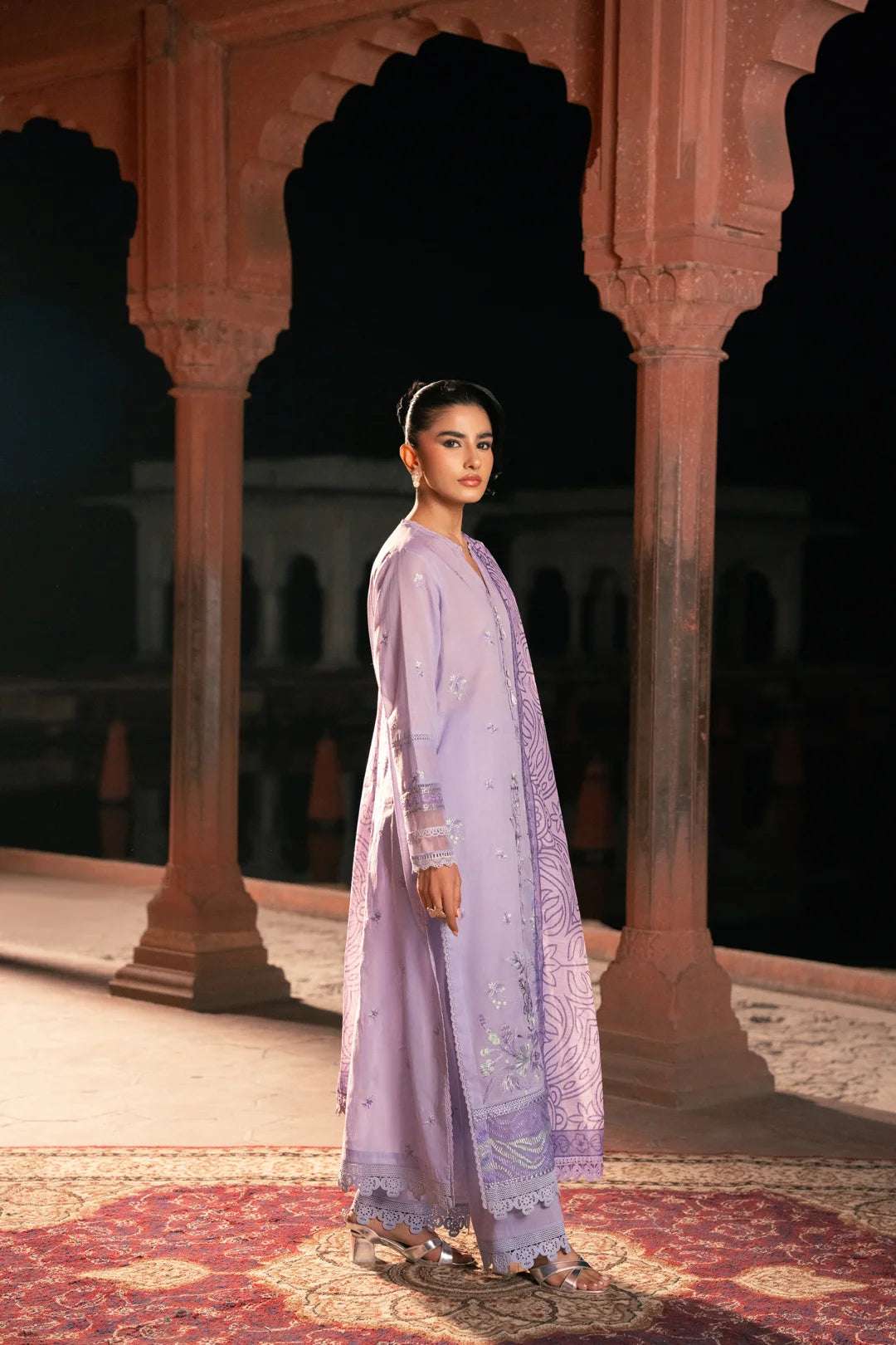 3 Piece Embroidered Lawn Suit