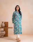 1 Piece Printed Khaddar Shirt Unstitched Winter-24