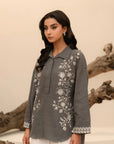 1 Piece Embroidered Khaddar Shirt