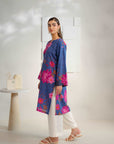 1 Piece Printed Khaddar Shirt Pret Winter-24