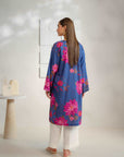 1 Piece Printed Khaddar Shirt Pret Winter-24