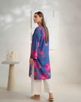 1 Piece Printed Khaddar Shirt Pret Winter-24