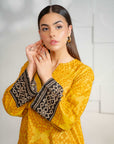 1 Piece Printed Khaddar Shirt Pret Winter-24