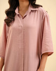 1 Piece Solid Blended Shirt