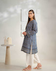 1 Piece Printed Khaddar Shirt Pret Winter-24