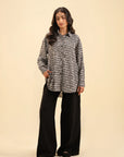 1 Piece Printed Blended Silk Shirt