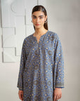 1 Piece Printed Khaddar Shirt Pret Winter-24