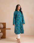 1 Piece Printed Khaddar Shirt Unstitched Winter-24