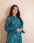 1 Piece Printed Khaddar Shirt Unstitched Winter-24