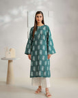 1 Piece Printed Khaddar Shirt Pret Winter-24