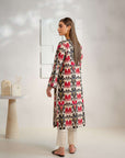 1 Piece Printed Khaddar Shirt Pret Winter-24