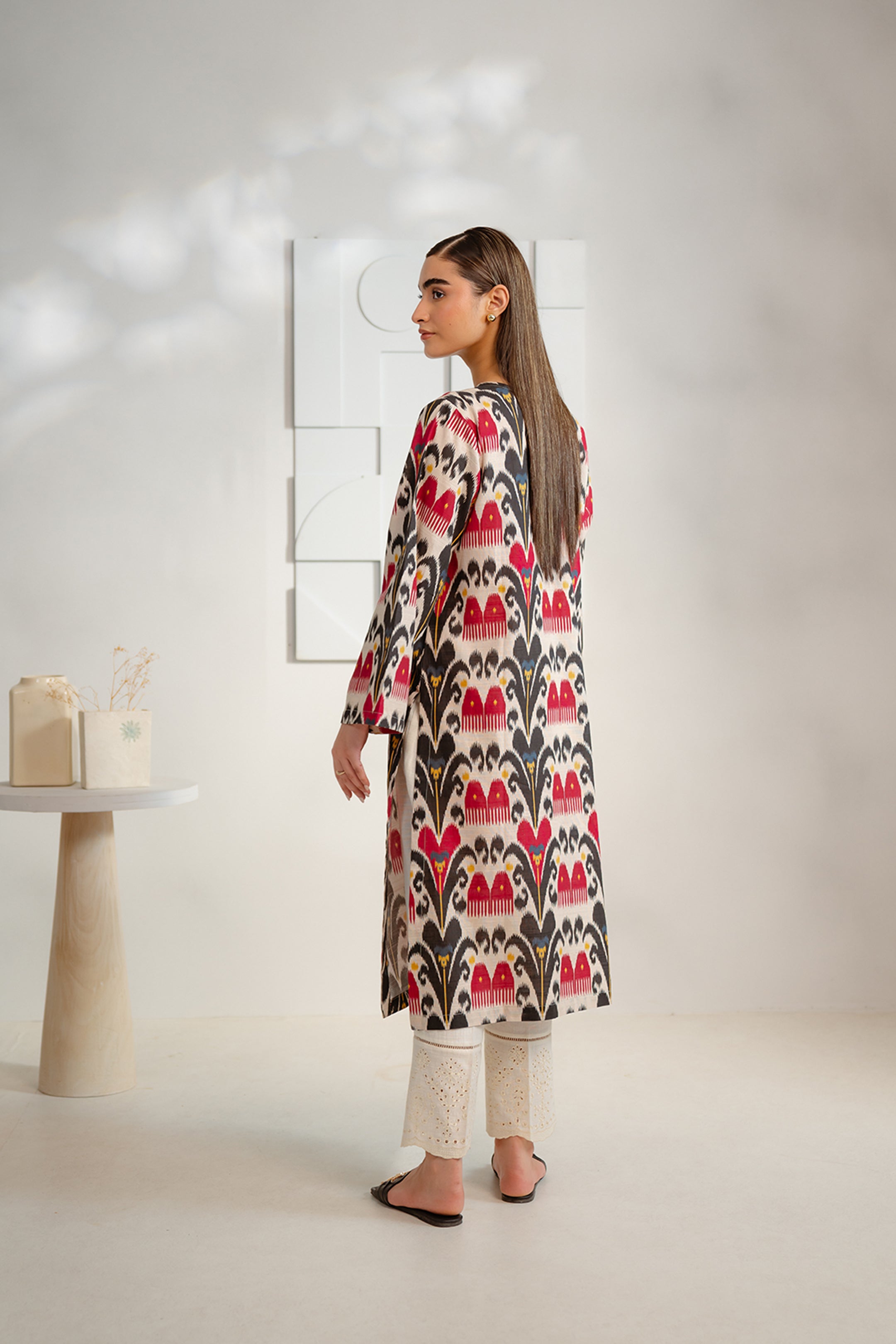 1 Piece Printed Khaddar Shirt