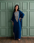 1 Piece Raw Silk Kaftan Pret Winter-24