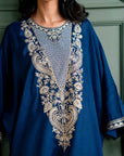 1 Piece Raw Silk Kaftan Pret Winter-24