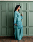 3 Piece Embroidered Karandi Suit Beyond East Official