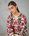 1 Piece Printed Khaddar Shirt