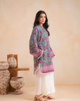 1 Piece Printed Khaddar Shirt Unstitched Winter-24