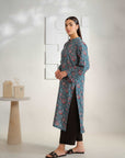 1 Piece Printed Khaddar Shirt Pret Winter-24