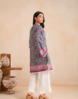 1 Piece Printed Khaddar Shirt Unstitched Winter-24