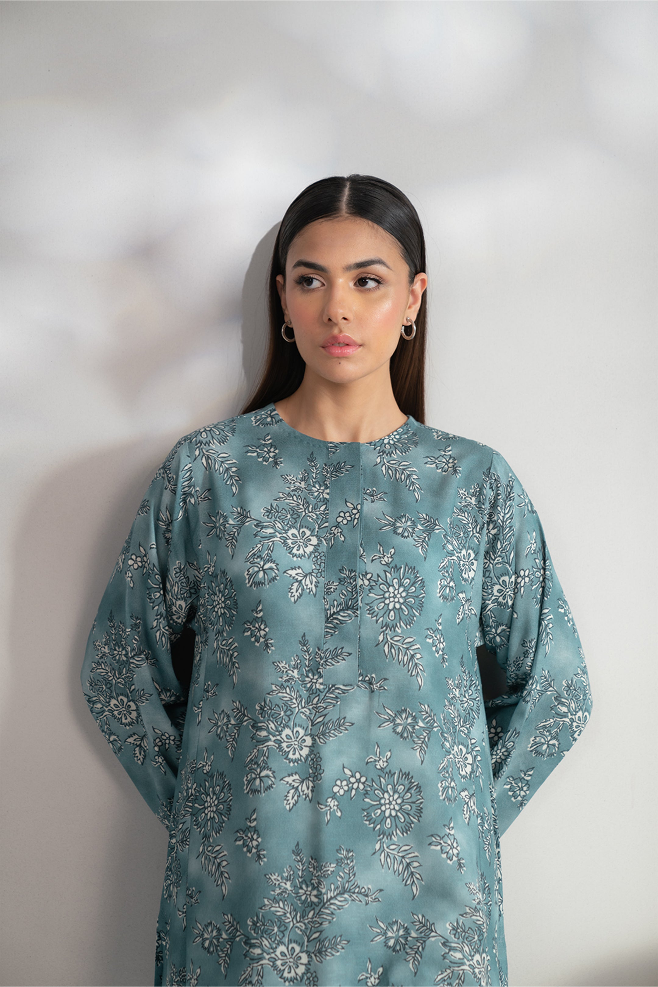 1 Piece Printed Karandi Shirt