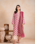 2 Piece Printed Khaddar Suit