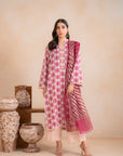 2 Piece Printed Khaddar Suit