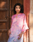 1 Piece Embroidered Silk Kaftan