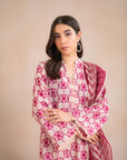 2 Piece Printed Khaddar Suit